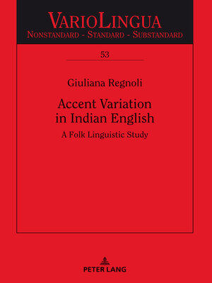 cover image of Accent Variation in Indian English